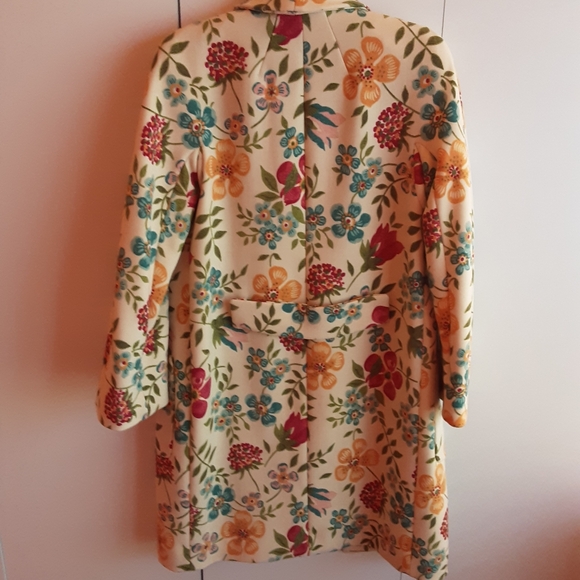Vintage Moschino Cheap and Chic Floral Coat - Picture 3 of 3